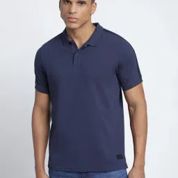 Lee Navy Slim Fit Polo T-Shirt-picture-26