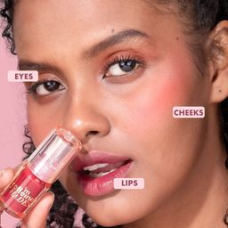 mCaffeine SHADES Lip & Cheek Glow Tint- 4 ml - Scarlet image 5