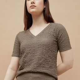 CODE by Lifestyle Short Sleeves V-Neck T-shirt-image-31