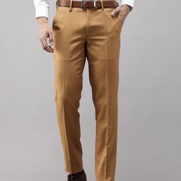 Van Heusen Men Textured Slim Fit Formal Trousers-picture-12