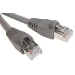 RS PRO Ethernet Cable Cat5e Male RJ45 to Male RJ45 U/FTP Grey 2 m, 4009641-35