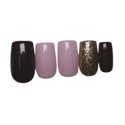 SOEZI Flip'em off Reusable Press On Nails - Ready To Wear Kit-44