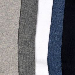 VINENZIA Men Set Of 5 Multicoloured Calf-Length Socks image 2