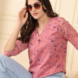 NEUDIS Floral Print Georgette Top-picture-17