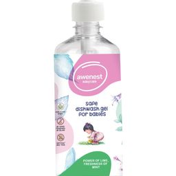 awenest Baby 100% Plant-based Natural Bottle & Baby Dish Wash Anti Bacterial Liquid Cleanser - 500 ml-23