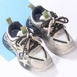 Oh! Pair Slip On Sneakers with Lace Up Closure - Grey-picture-16