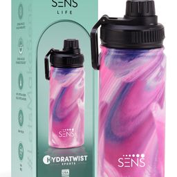 SENS Hydra Twist Stainless Steel Sport Water Bottle Cosmic - 500 ml-image-89