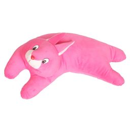 Tickles Lying Rabbit Soft Stuffed Plush Animal Toy For Kids Boys & Girls Birthday Gifts (Size: 48 cm Color: Pink)-image-88
