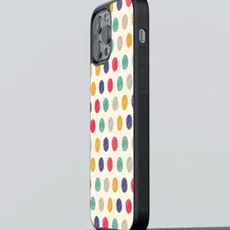 macmerise Geometric Printed iPhone 13 Pro Back Case Mobile Accessories-image-0