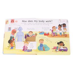 Usborne Lift The Flap First Questions and Answers how Does My Body Work By Matthew Oldham - English image 4