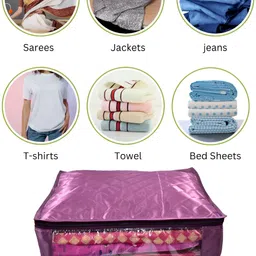 Ajabh Purple Set of 6 Regular Multi-Utility Organisers image 4