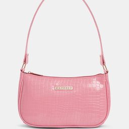 Caprese Faye Animal Textured Baguette Shoulder Bag-picture-3