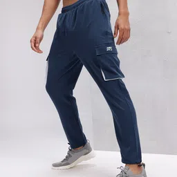 HRX by Hrithik Roshan Men Rapid-Dry Cargo-Style Training Track Pants-image-84