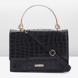 Fastrack Women Textured Satchel-image-40