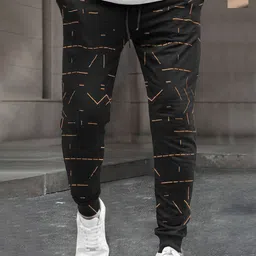 TRIPR Men Pack Of 2 Printed Mid-Rise Joggers-image-23