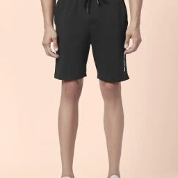 Ajile By Pantaloons Black Slim Fit Shorts-picture-34