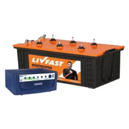 Livfast 160 AH MXSTJ 1936+Luminous Eco volt neo 850 Jumbo Tubular Inverter Battery-picture-22
