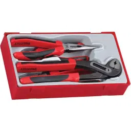 Teng Tools 4-Piece Plier Set, 180 mm Overall, TT440-T-picture-9