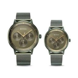 Titan 9400694206QM02P Bandhan Analog Watch Combo-42