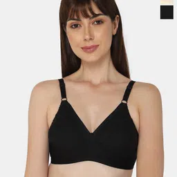 NAIDU HALL Pack Of 2 Full Coverage Non Padded Cotton Everyday Bra- All Day Comfort-image-31