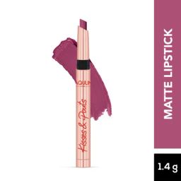Jaquline USA Kisses & Pouts Transfer Proof Matte Lipstick Love Kiss - 1.4 gm-image-28