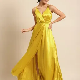 DODO & MOA Yellow Maxi Dress-picture-17