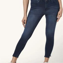 People by Pantaloons Blue Mid Rise Jeans-image-54