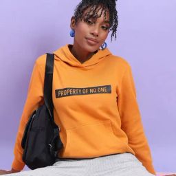 Campus Sutra Mustard Cotton Printed Sweatshirt-image-44