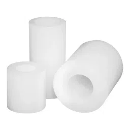 ESSENTRA COMPONENTS Spacers SPACER ROUND PVC 6.4MM X 12.7MM, SS8-4 (Pack of 10)-36