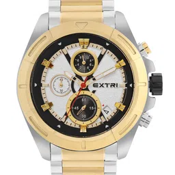 EXTRI Men Dial & Stainless Steel Bracelet Style Straps Analogue Watch X6074-A-picture-2