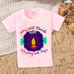 Babywish Kids Printed Applique T-shirt-image-84