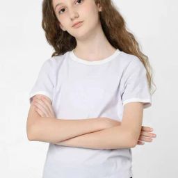 KIDS ONLY Lavender Cotton Embroidered T-Shirt-image-91