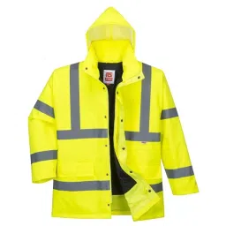 RS PRO M Size Polyester Yellow Men Hi Vis Bomber Jacket Model No 9185945-image-37