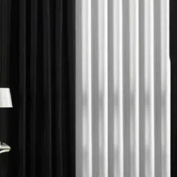 213 cm (7 ft) Polyester Semi Transparent Door Curtain (Pack Of 3) (Solid, Multicolor)-image-55