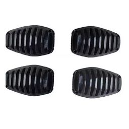 A4S Indicator Grill Cover for Hero HF Deluxe-Black (Pack of 4)-image-44