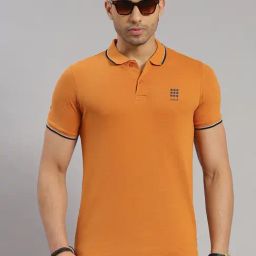 Rock.It Brown Smart Fit Polo T-Shirt-image-32