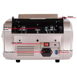 icom count ‎ICOM COUNT 80 W Money Counting Machine with Fake Note Detection & LCD Display, ICV9 image 2