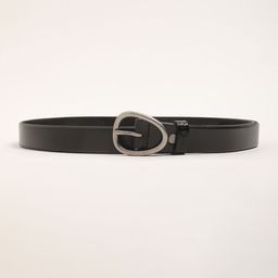 THE BEAR HOUSE Men Textured Leather Belt-image-21