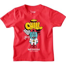 BonOrganik Boys Graphic Printed Round Neck Cotton T-shirt-image-48