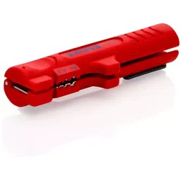 Knipex 16 64 125 SB Data Cable Stripping Tool for flat and round cable Red-41