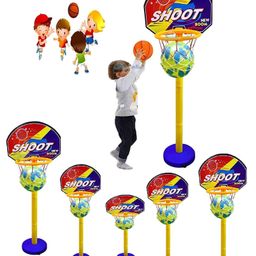 FunBlast Basketball Set with Adjustable  Stand - Multicolor-27