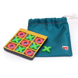 OPA Toys   Noughts and Crosses Game Brass Wooden Tic Tac Toe Game (x - 5 pieces , O - 5 pieces and Base Board 1)-9
