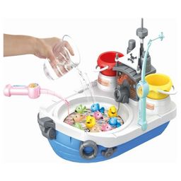 Azhari Magnetic Fishing Game - Musical Toy for Kids 3+ - 31pcs - Simulated Fish Pond  for kids Color May Vary-23