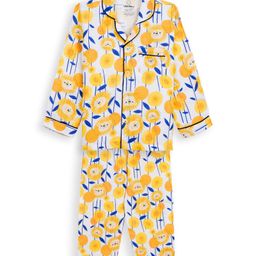 The Boo Boo Club 100% Cotton Full Sleeves Animal Printed Coordinating Night Suit Set - Yellow-picture-15