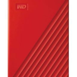 Western Digital WD 2TB My Passport Portable Hard Disk Drive, USB 3.0 with Automatic Backup, 256 Bit AES Hardware Encryption,Password Protection,Compatible with Windows and Mac, External HDD-Red-7