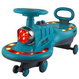 JoyRide Thomas DLX Light-Up Magic Car Easy Glide Ride-On Toy for Kids LED Lights, Music & 360 Swivel Wheels Indoor/Outdoor 2+ Years Green-picture-28
