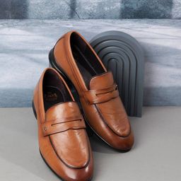 ID Men Leather Formal Slip On Shoes-picture-28