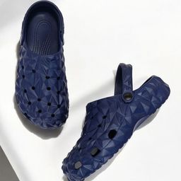 The Roadster Lifestyle Co Men Diamond Cut Lightweight Clogs-picture-29