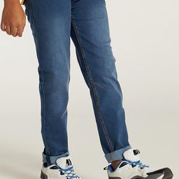 Juniors by Babyshop Boys Regular Fit Mid-Rise Light Fade Jeans-image-92