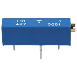 Vishay Through Hole Trimmer Potentiometer 750 mW Power 500 Ω Resistance Pin Terminal, T18501KT10 (Pack of 25 Pcs)-picture-22